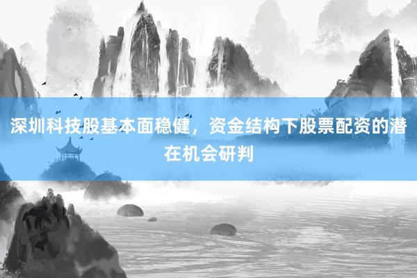 深圳科技股基本面稳健，资金结构下股票配资的潜在机会研判