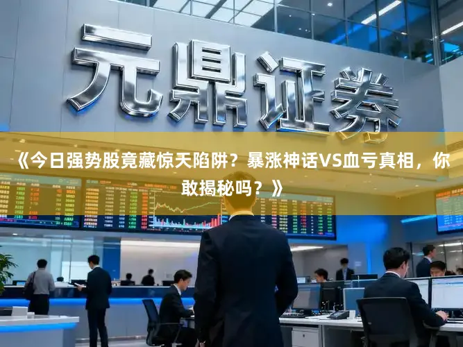 《今日强势股竟藏惊天陷阱？暴涨神话VS血亏真相，你敢揭秘吗？》
