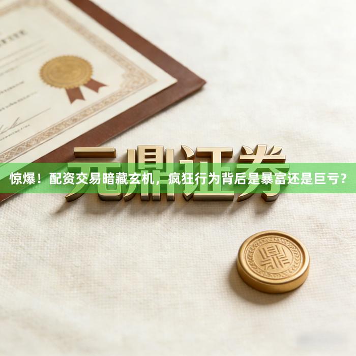 惊爆！配资交易暗藏玄机，疯狂行为背后是暴富还是巨亏？